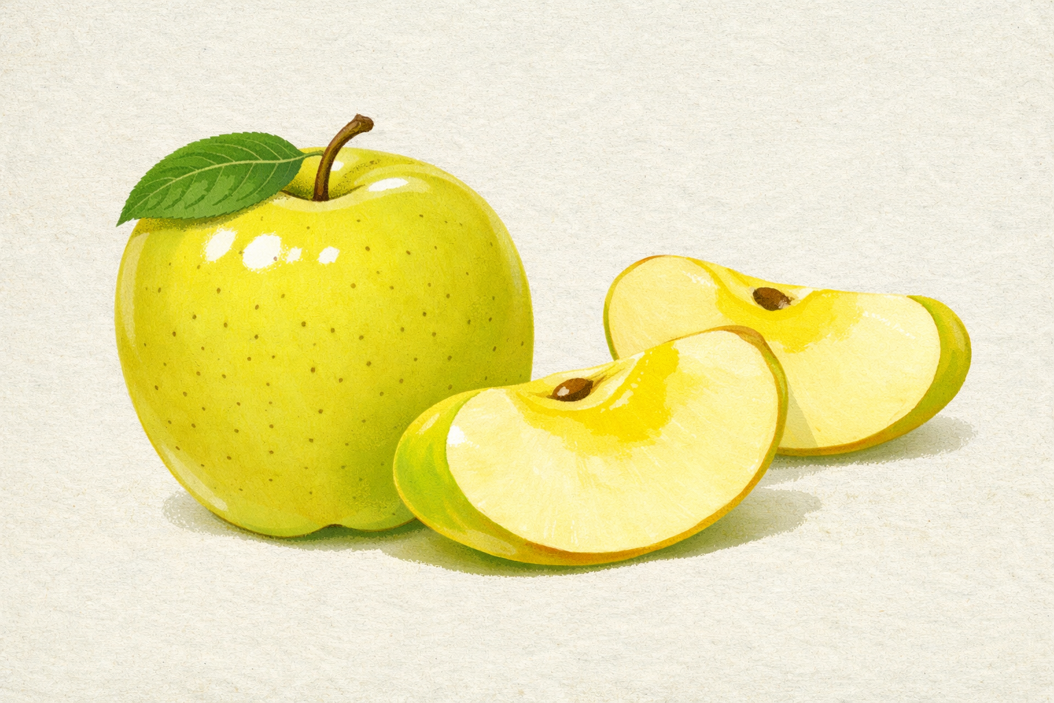 Иллюстрация сорта Golden Delicious