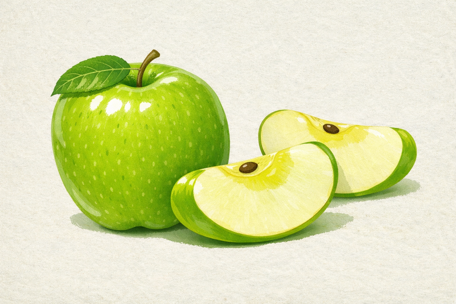 Иллюстрация сорта Granny Smith